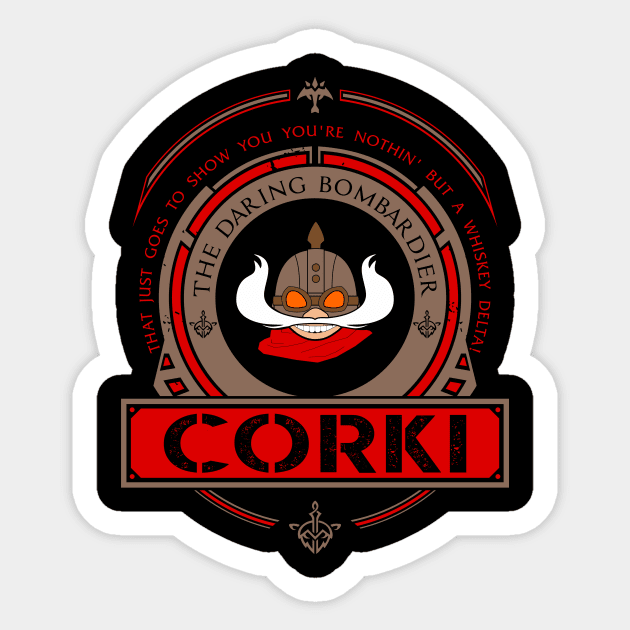 CORKI - LIMITED EDITION Sticker by DaniLifestyle